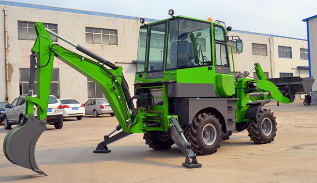Quality WZ22-16 Heavy Earth Moving Equipment , 5t Front End Loader Backhoe wholesale