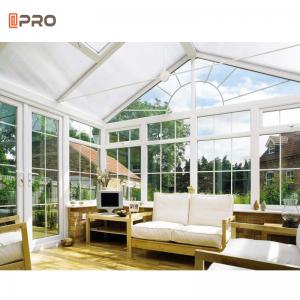 Quality Winter Garden Sun Anodised Glass Florida Room Conservatory Slant Roof Aluminium wholesale