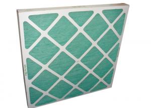 Quality Electronic Furance Pleated Panel Air Filters Performance With Cardboard Frame G4 wholesale