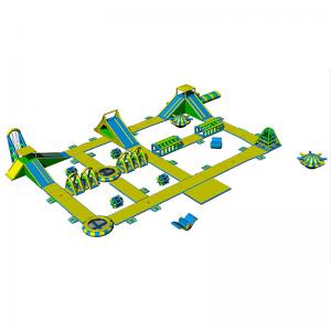 Quality Giant Inflatable Water Park Games / Harrison Exciting Aqua Park Equipment For Adults or Kids wholesale
