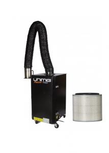China Metal Welding Soldering Industrial Fume Extractor Manual Cleaning 750W Power on sale