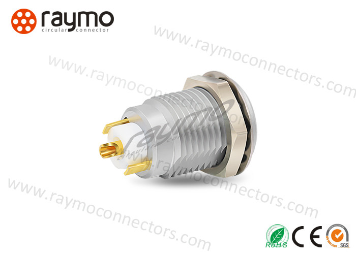 China Fully Compatible Insert Connector ERN Coaxial 2pin - 6pin With Earthing Tag on sale