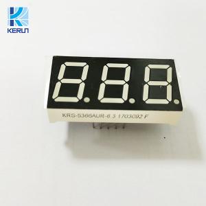 Quality 0.56 Inch Common Anode Seven Segment Display LED Energy Saving wholesale