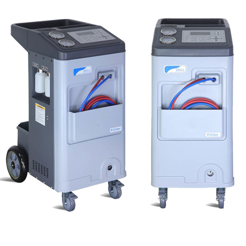 Quality Recharge Recycle Air Con AC Gas Recovery Machine A/C Service Station For R1234yf wholesale
