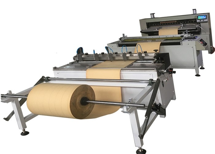 Quality 1100mm Filter Paper Pleating Machine 200 C Degree Working Temperature wholesale