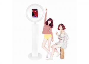China Makeup Vlog Ipad Selfie Photo Booth Ring Light Ipad Selfie Station With Tripod on sale