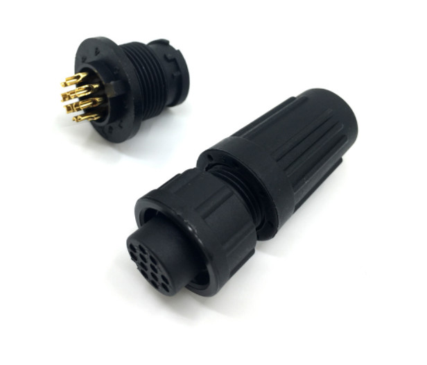 Quality Ltw 12Pin Plastic Waterproof Electrical Connectors Bayonet Locking Type wholesale