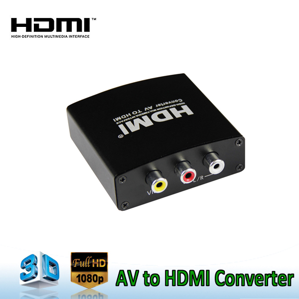 Buy cheap av in hdmi out hdmi video converter support 3d 1080p from wholesalers