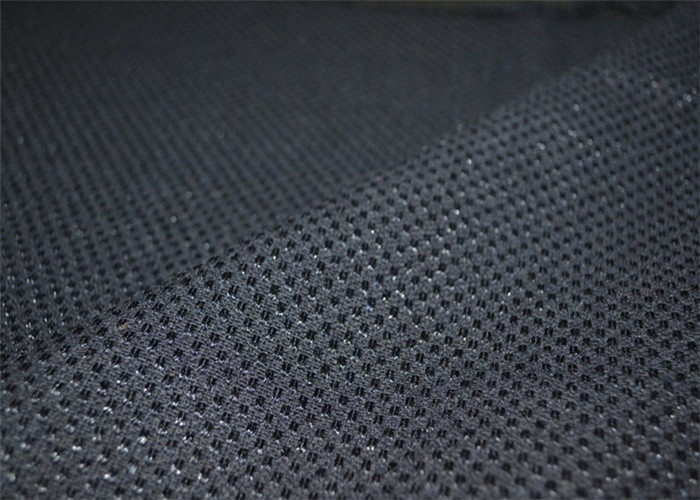 Quality Fancy Tweed Wool Fabric Black Comfortable For Office Uniforms YF-LG001 wholesale