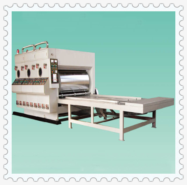 Quality JCBRF-1600 Ф800mm Big rollers semi auto flexo chain feeding printer machine wholesale