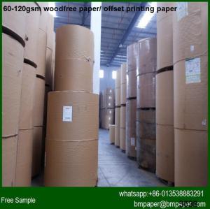 Quality offset paper/wood free paper supplier in China wholesale