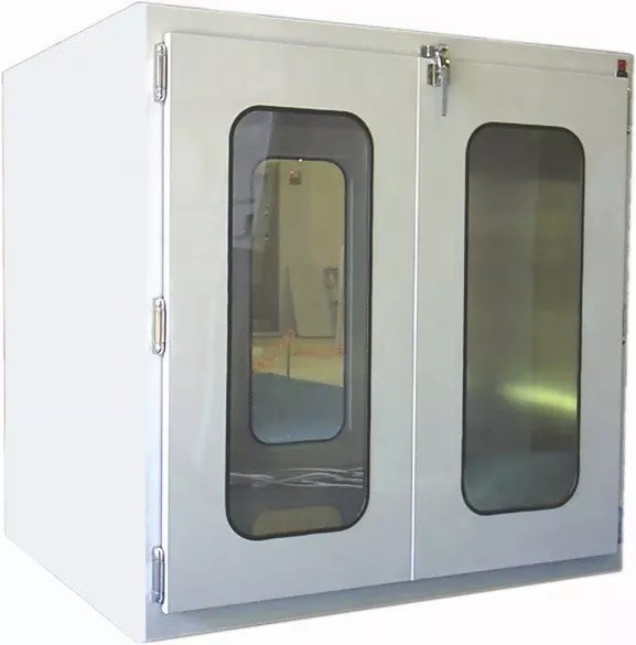 China Dynamic Laboratory Pass Box Air Shower Pass Box For Cleanroom Pass Through Chambers on sale