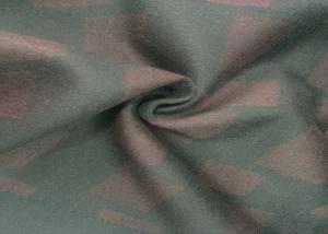 Quality Hongmao Anti - Pilling Plaid Jacquard Weave Fabric Red And Black 750g/M wholesale