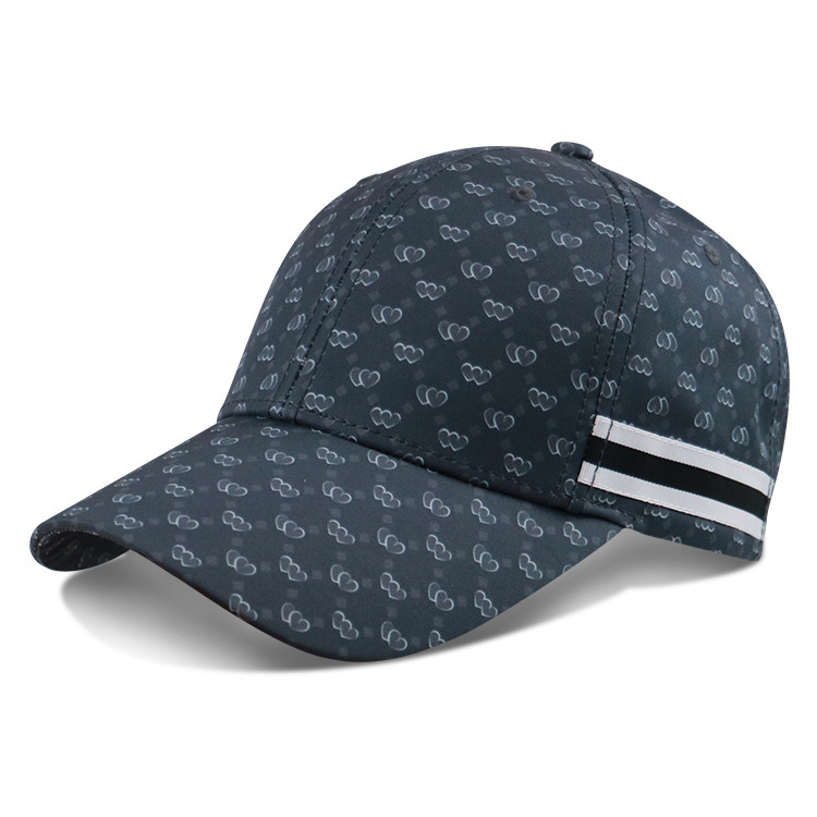 Quality BSCI Custom Structured Baseball Cap Strap Sublimation Printing wholesale