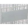 Buy cheap Silver White 6.4 Mm Foldable Wire Mesh Cage Electrostatic Spraying Turnover from wholesalers