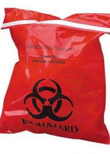 Quality Large Autoclavable Biohazard Waste Bags Recyclable 15 - 100 Micron Thickness wholesale