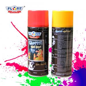 Quality PLYFIT Graffiti Spray Paint 400ml 60min Hard Dry For Multi Purpose Color Paints wholesale