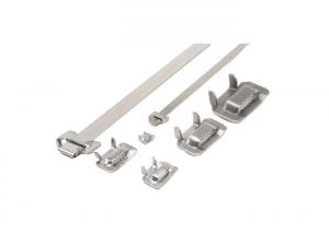 Quality SS304 Ear Lock Stainless Steel Banding Buckles 1/4 3/4 wholesale