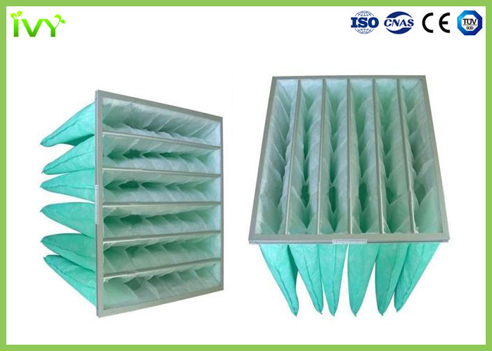 Quality F6 Bag Air Filters Max 125% Of Nominal Air Flow Rate Long Operating Life wholesale
