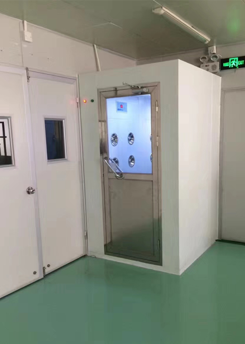 Energy - Saving Low Mop Cleanroom Air Shower For Dry Room Air Flow 1300 M3/H