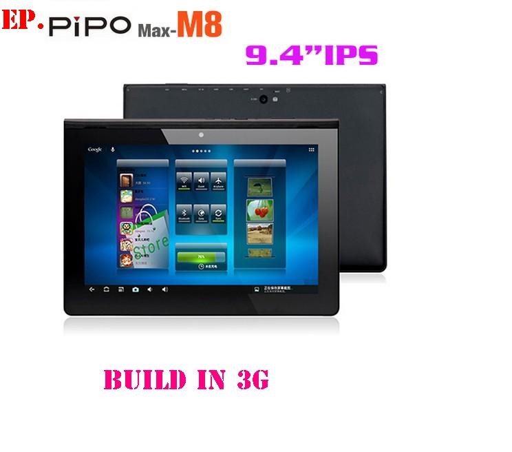 China Free shipping! PIPO M8 9.4 IPS android 4.1 build in3G tablet pc RK3066 dual core 1.6Ghz  on sale