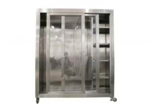 Quality Static 1500*750*1800mm Garment Cubicle Assembly / Clean Room Dress Cabinet wholesale