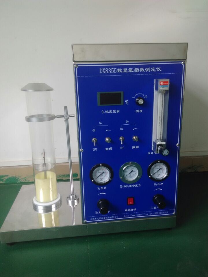 Quality Automatic Fire Testing Equipment , Oxygen Index Test For ISO4589 Standard wholesale