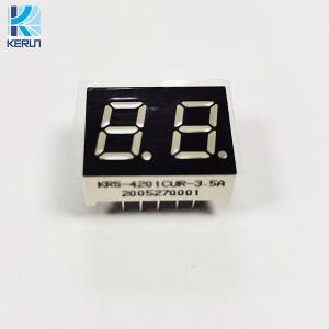 Quality Red Color 2 Digit 7 Segment Display Module 0.4 Inch SGS Approved wholesale