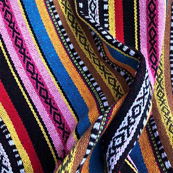 China Loose Clothes Jacquard Woven Fabric 7s 340gsm Free Stripe Pattern Fabric on sale