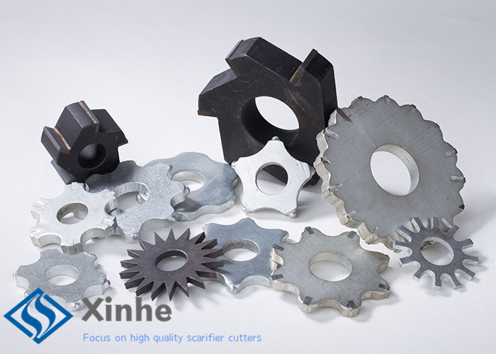 Quality Floor Scarifier Full Steel Carbide Milling Cutters With Sharp Pointed Teeth wholesale