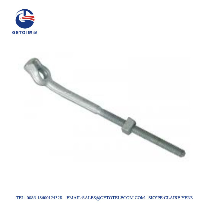 Quality 11.5KN Forged Angle TEB Galvanized Bolts And Nuts wholesale