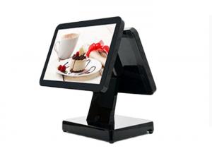 China Android 4.4 Touch Screen POS Ordering System With WIFI 15 Inch Dual Screen on sale