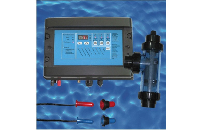 China Self-cleaning Salt Water Swimming Pool Remote Control Systems For Pool Disinfection on sale