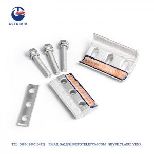Quality CAPG Bimetallic Copper Parallel Groove Clamp , Single Bolt Parallel Groove Connector wholesale