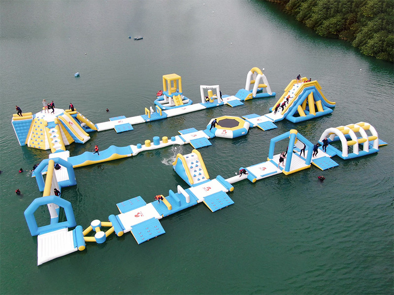 Quality Bouncia Free Customized Inflatable Water Park Price In UK wholesale