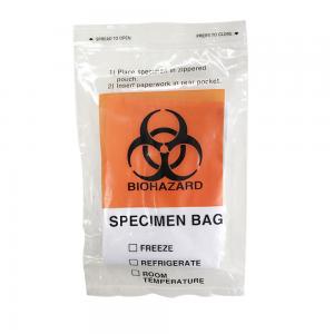 Quality Self Adhesive  Specimen Packing 95kPa Biohazard Garbage Bags wholesale
