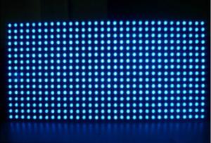 China Advertising P10 Blue LED Display Board , Waterproof LED Message Display on sale