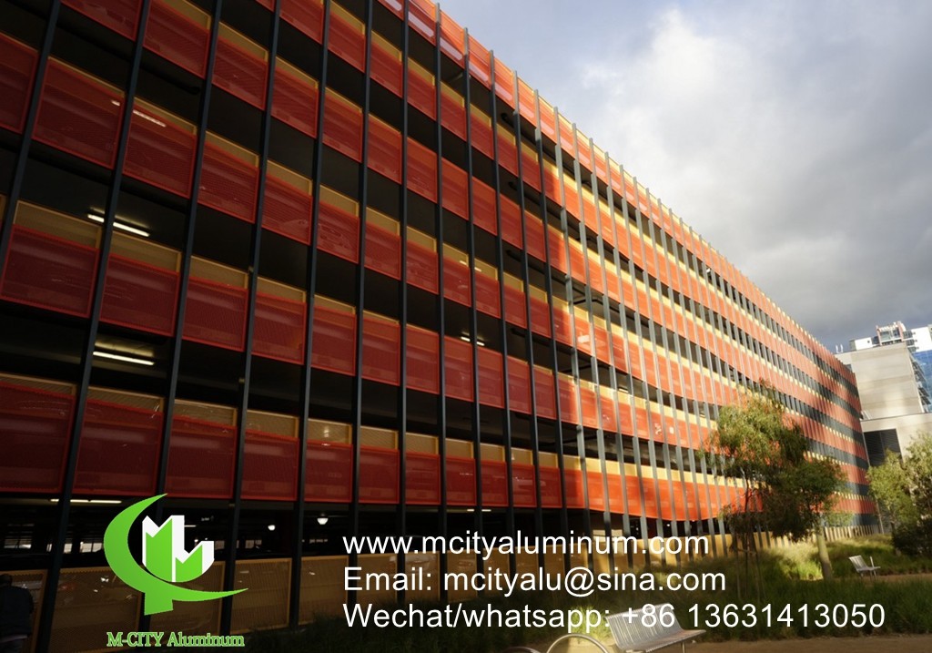 Quality Facade Wall Cladding Aluminum Perforated Sheet  ExteriorBuilding  Ceiling Covering wholesale