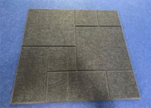 Quality Eco - Friendly Acoustic Felt Tiles , 600mm*600mm*12mm Sound Reducing Ceiling Tiles wholesale