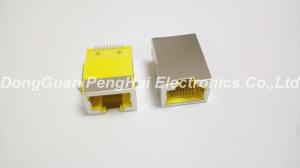 Quality RMT-373D-07W0-NL-Y , RJ45 With Transformer 100M Sinking Board SMT With Shielded Yellow wholesale