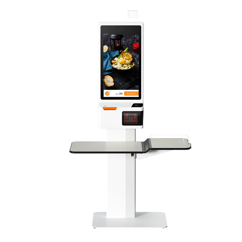 Quality Android 7.1 16+4G Self Service Kiosk With Printer Supermarket Cash Register wholesale