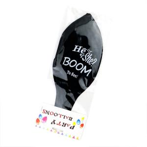China 36 Exploding Black Giant Gender Reveal Confetti Balloon on sale