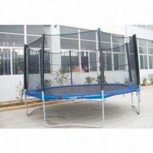 Quality Outdoor Gymnastic Trampoline Tent with Galvanized Steel Spring, Measures 244 to 427 x 230cm wholesale