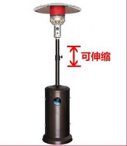 Quality Mushroom Type Outdoor Patio Space Heaters , Natural Gas Deck Heaters Lightweight wholesale
