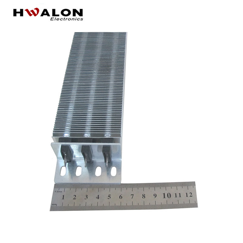 Quality 2500W 220V Insulated Industrial Heater PTC Ceramic Air Heater Electric Heater 330*76mm wholesale