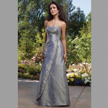 Quality Bridesmaid Dress/Nice Floor Length A-line Gown with Strapless Sweetheart Neckline wholesale