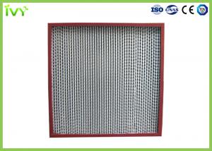 Quality Thermostable Hepa Dust Filter , Custom Hepa Filter Large Air Flow 320×320×220mm wholesale