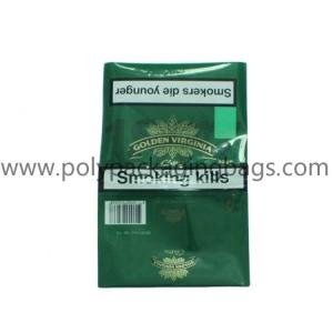 China Gravure Printing Resealable Plastic Cigar Ziplock Bags on sale