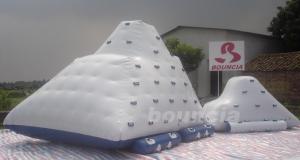 Quality Water Park Inflatable Water Iceberg / Inflatable Water Climbing Wall wholesale