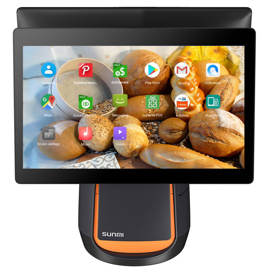 Quality Sunmi 64+ 4G Epos Touch Screen POS Terminal 15.6 Inch Tactile wholesale